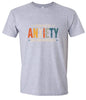 Powered by Anxiety Adult Gildan Soft Shirt
