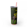 Skinny Tumbler with Straw – 20 oz Stainless Steel Cup