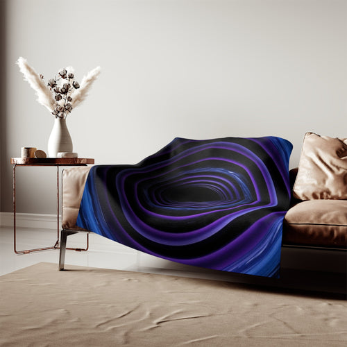 Sweatshirt Blanket – Plush Fleece Throw, 2 Size Options