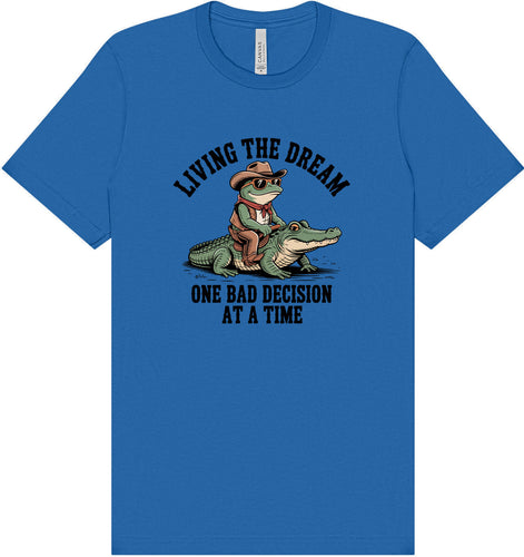 One Bad Decision Adult Bella Canvas Shirt