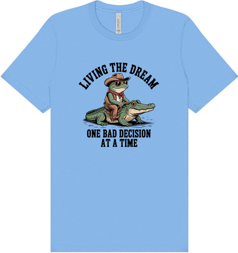 One Bad Decision Adult Bella Canvas Shirt