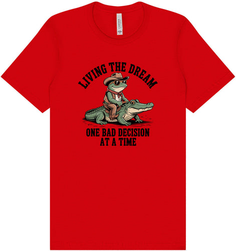 One Bad Decision Adult Bella Canvas Shirt