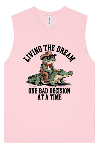 One Bad Decision Muscle Tank