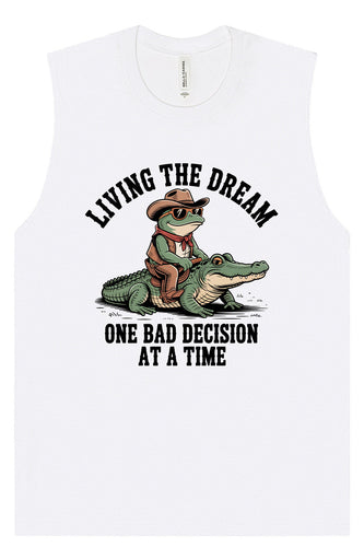 One Bad Decision Muscle Tank