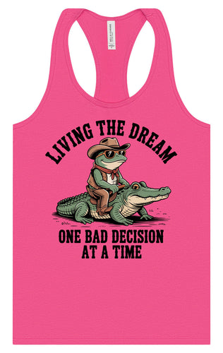 One Bad Decision Women's Racerback Tank