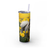Skinny Tumbler with Straw – 20 oz Stainless Steel Cup