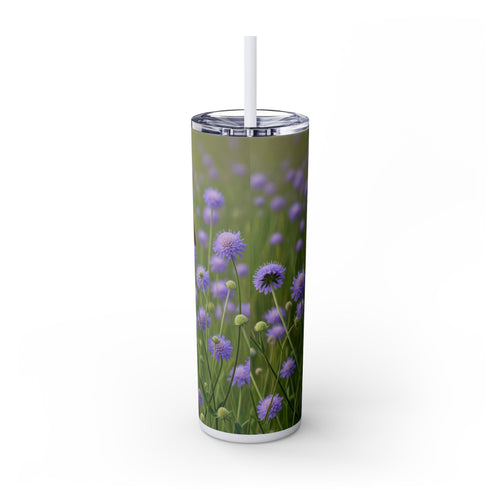 Skinny Tumbler with Straw – 20 oz Stainless Steel Cup