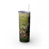 Skinny Tumbler with Straw – 20 oz Stainless Steel Cup