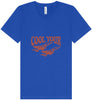 Cool Your Jets Unisex V-Neck Shirt