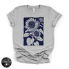 Sunflower Tee | Floral Nature Graphic T-Shirt