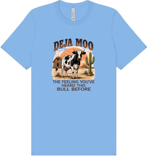 Deja Moo Adult Bella Canvas Shirt