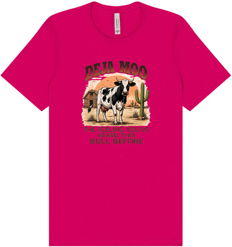 Deja Moo Adult Bella Canvas Shirt