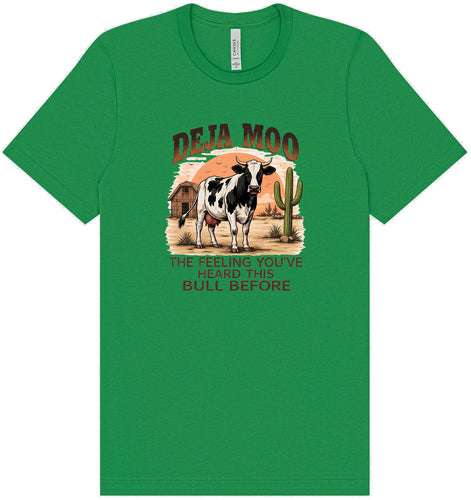 Deja Moo Adult Bella Canvas Shirt