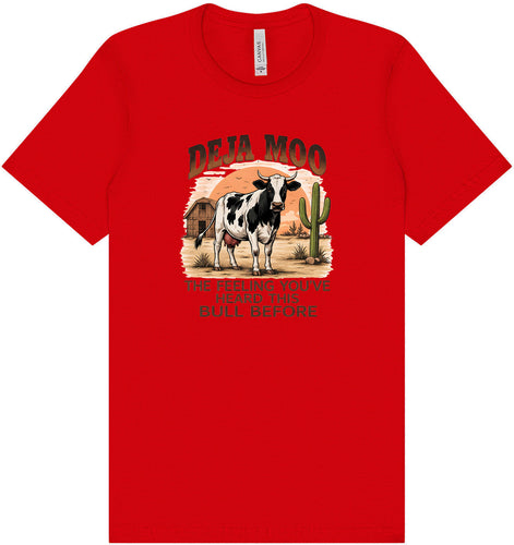 Deja Moo Adult Bella Canvas Shirt