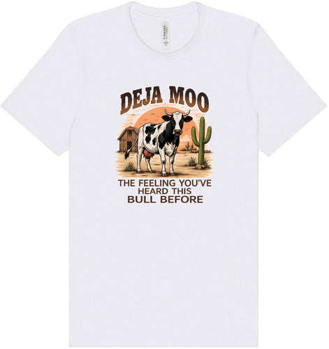 Deja Moo Adult Bella Canvas Shirt
