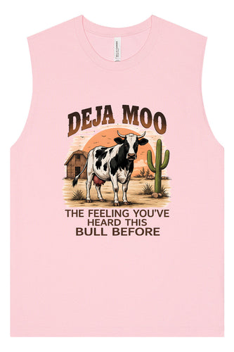Deja Moo Muscle Tank