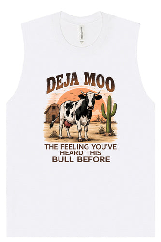 Deja Moo Muscle Tank