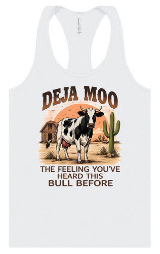 Deja Moo Women's Racerback Tank