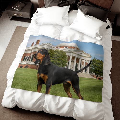 Black and Tan Coonhound Blanket