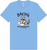 Baking Because Murder is Wrong Adult Bella Canvas Shirt