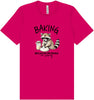 Baking Because Murder is Wrong Adult Bella Canvas Shirt
