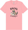 Baking Because Murder is Wrong Adult Bella Canvas Shirt