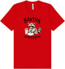 Baking Because Murder is Wrong Adult Bella Canvas Shirt