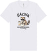 Baking Because Murder is Wrong Adult Bella Canvas Shirt