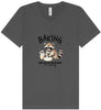 Baking Because Murder is Wrong Unisex V-Neck Shirt