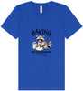 Baking Because Murder is Wrong Unisex V-Neck Shirt