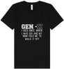 Gen X Walk it Off Unisex V-Neck Shirt