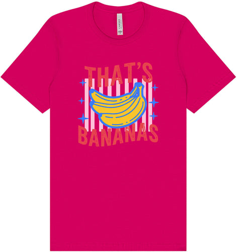 That's Bananas Adult Bella Canvas Shirt