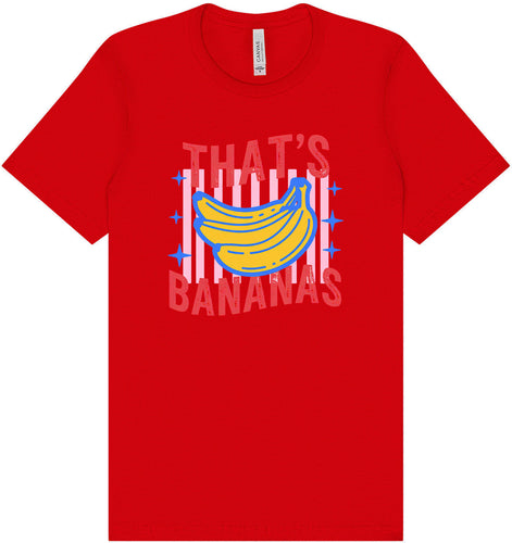 That's Bananas Adult Bella Canvas Shirt