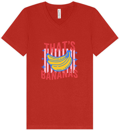 That's Bananas Unisex V-Neck Shirt