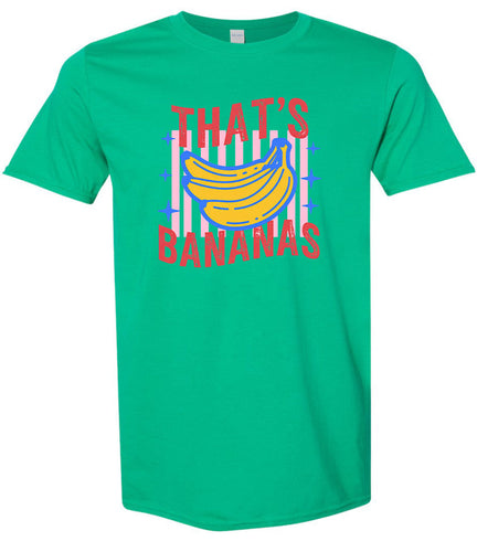 That's Bananas Adult Gildan Soft Shirt