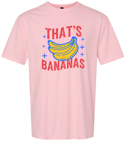 That's Bananas Adult Gildan Soft Shirt