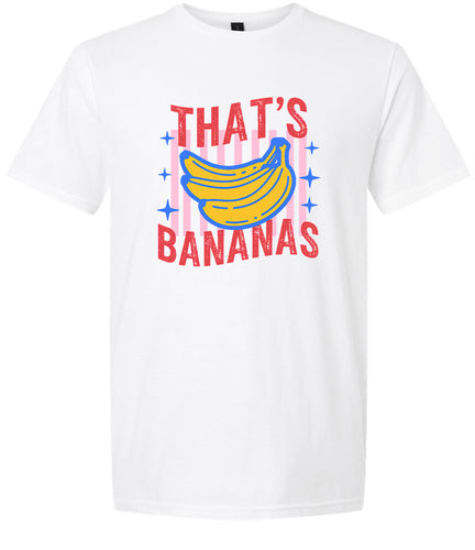 That's Bananas Adult Gildan Soft Shirt