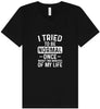 Tried to Be Normal Unisex V-Neck Shirt