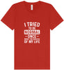 Tried to Be Normal Unisex V-Neck Shirt