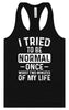 Tried to Be Normal Women's Racerback Tank