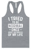 Tried to Be Normal Women's Racerback Tank