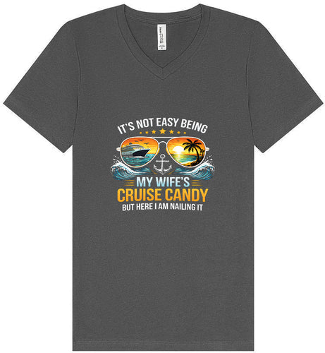 Wife's Cruise Candy Unisex V-Neck Shirt