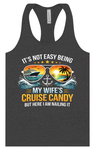 Wife's Cruise Candy Women's Racerback Tank