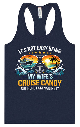 Wife's Cruise Candy Women's Racerback Tank