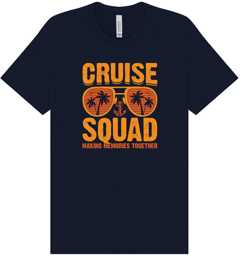 Cruise Squad Making Memories Adult Bella Canvas Shirt