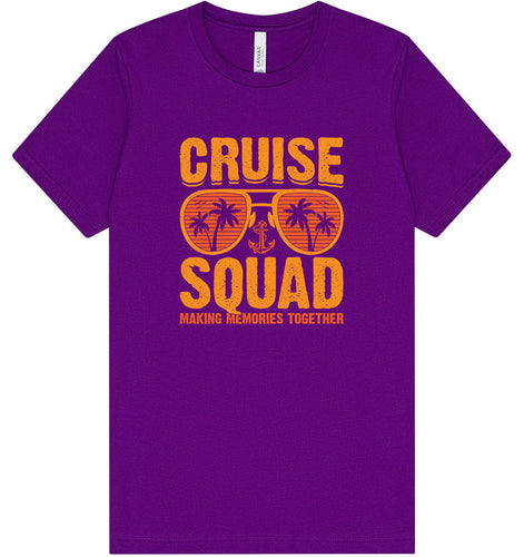 Cruise Squad Making Memories Adult Bella Canvas Shirt