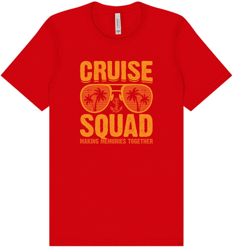 Cruise Squad Making Memories Adult Bella Canvas Shirt