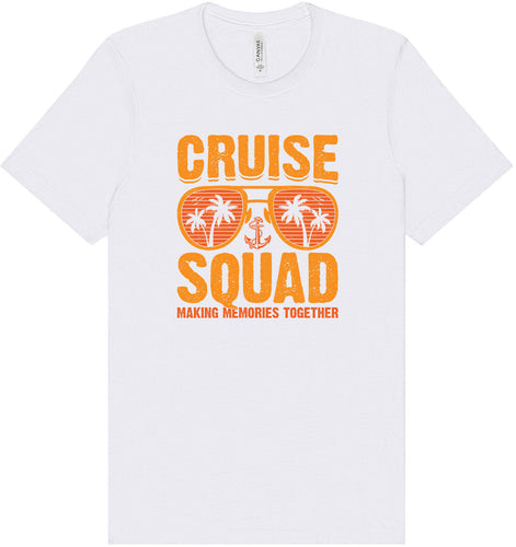 Cruise Squad Making Memories Adult Bella Canvas Shirt