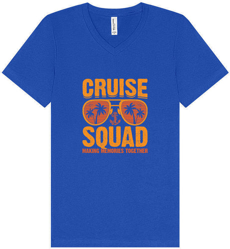 Cruise Squad Making Memories Unisex V-Neck Shirt