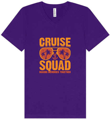Cruise Squad Making Memories Unisex V-Neck Shirt